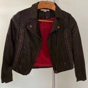 Brand new woman’s brown bomber